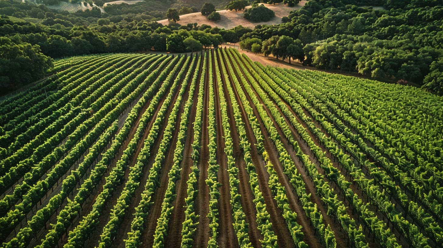 Cultivated estate representing Tevuah Reserve
